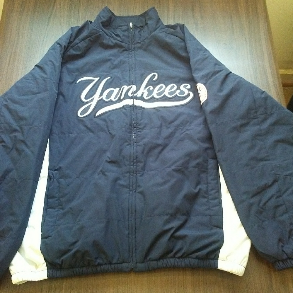 New York Yankees double-climate on field jacket
